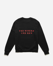 Load image into Gallery viewer, Wavy Flame Crewneck (Black)
