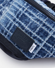 Load image into Gallery viewer, Sashiko Waist Bag (Navy)
