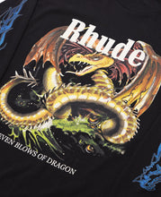 Load image into Gallery viewer, &#39;Red Dragon&#39; L/S T-Shirt (Black)
