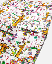 Load image into Gallery viewer, Oaf All-Over Print Cargo Trouser (White)
