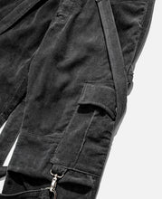 Load image into Gallery viewer, Corduroy Crucifix Bondage Trouser (Grey)
