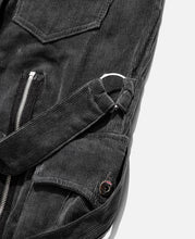 Load image into Gallery viewer, Corduroy Crucifix Bondage Trouser (Grey)
