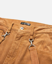 Load image into Gallery viewer, Corduroy Crucifix Bondage Trouser (Brown)
