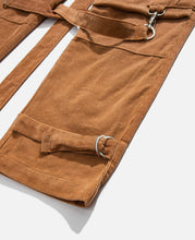Load image into Gallery viewer, Corduroy Crucifix Bondage Trouser (Brown)
