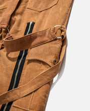 Load image into Gallery viewer, Corduroy Crucifix Bondage Trouser (Brown)
