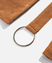 Load image into Gallery viewer, Corduroy Crucifix Bondage Trouser (Brown)
