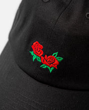Load image into Gallery viewer, Roses Dad Cap (Black)
