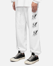 Load image into Gallery viewer, Eagle Trackpants (White)

