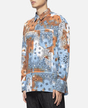 Load image into Gallery viewer, Bandana L/S Shirt (Blue)
