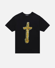 Load image into Gallery viewer, Oaf Smiley Crucifix S/S T-Shirt (Black)
