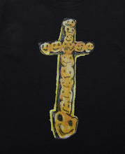 Load image into Gallery viewer, Oaf Smiley Crucifix S/S T-Shirt (Black)
