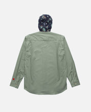 Load image into Gallery viewer, Hooded Shirt (Olive)
